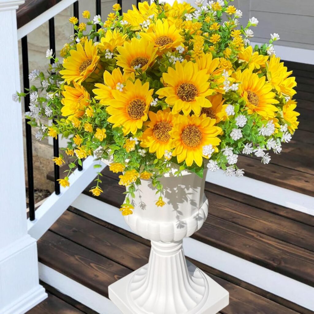 Yellow Sunflower & Greenery Set — product image 1 of 5
