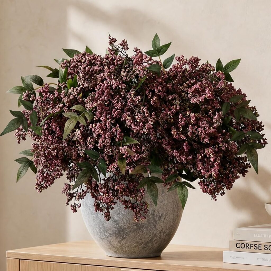 Dusty Plum Nandina Berry Stems — product image 1 of 5